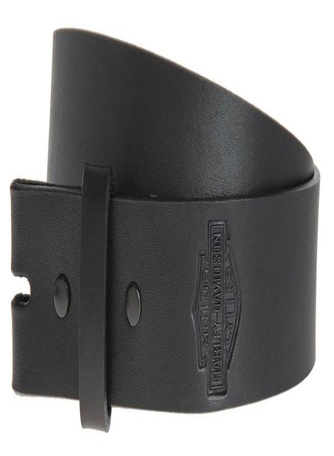 Harley-Davidson Men's Plain & Simple Bar & Shield Belt Strap (42)